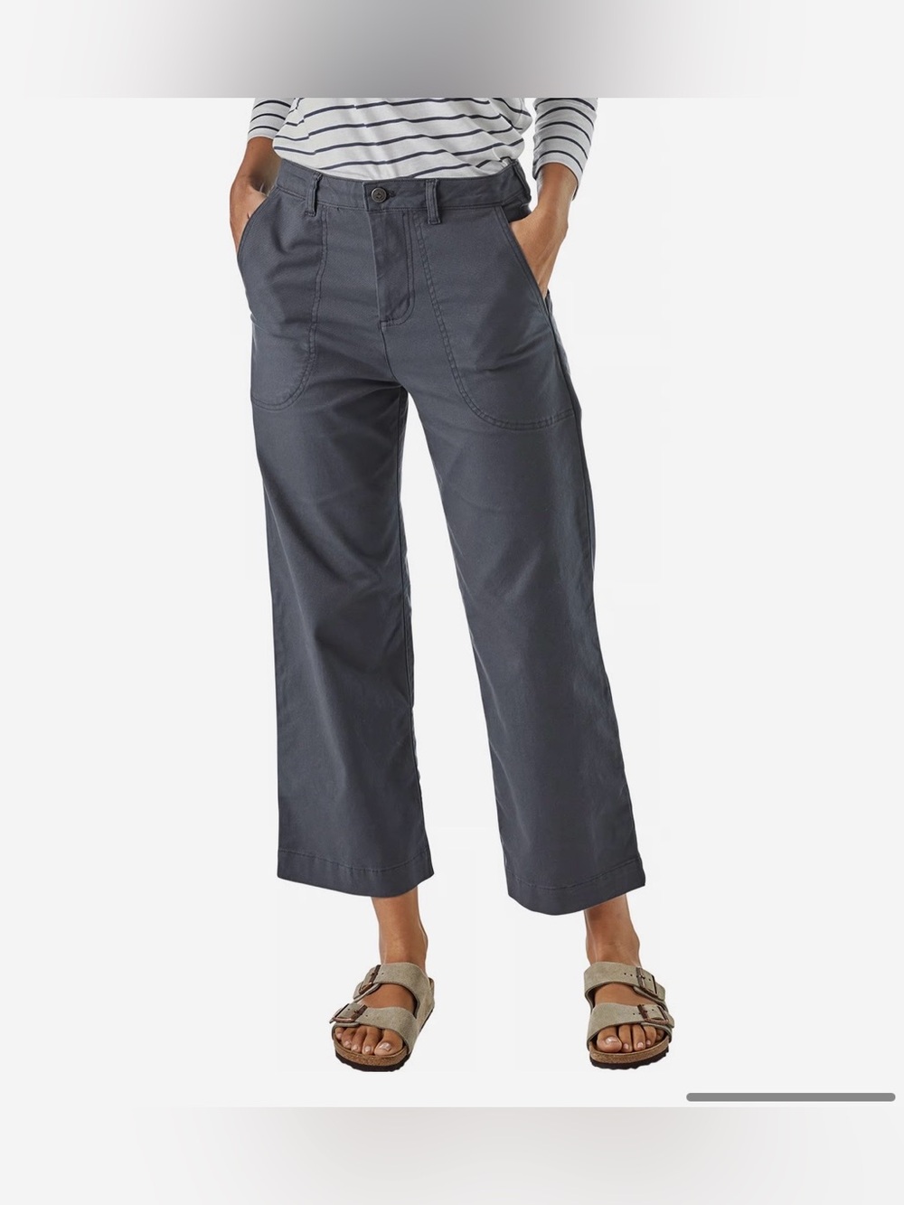 Patagonia beige Stand Up Cropped Pants - Women's size 10